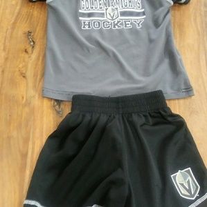 Boys 4T NHL Golden knights set